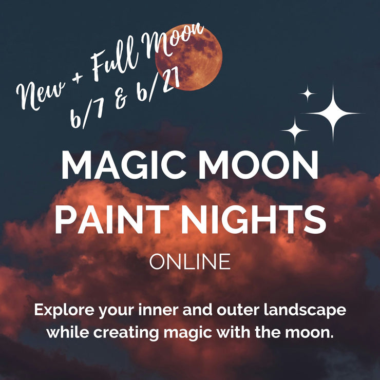 Magic Moon Paint Nights (Online) 6/7 & 6/21