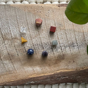 Inner Light Botanicals online crystal shop 7 Chakra Sacred Geometry Crystal Set
