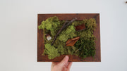 AUTUMN EQUINOX Mini Moss Wall (framed)