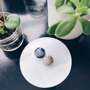 Inner Light Botanicals Selenite Charging Plate Large crystal